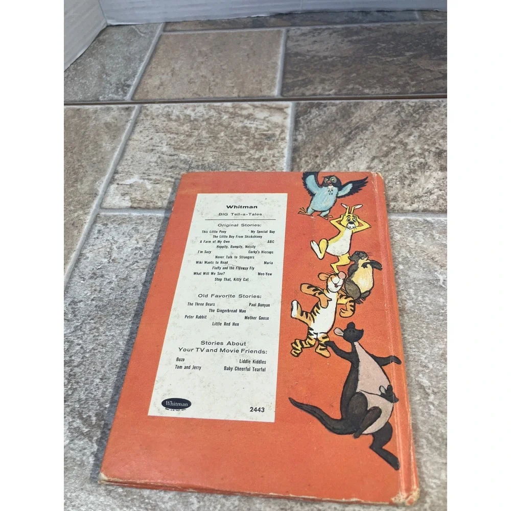 Whitman Big Tell A Tale‎ Winnie the Pooh Authorized Edition Childrens Book